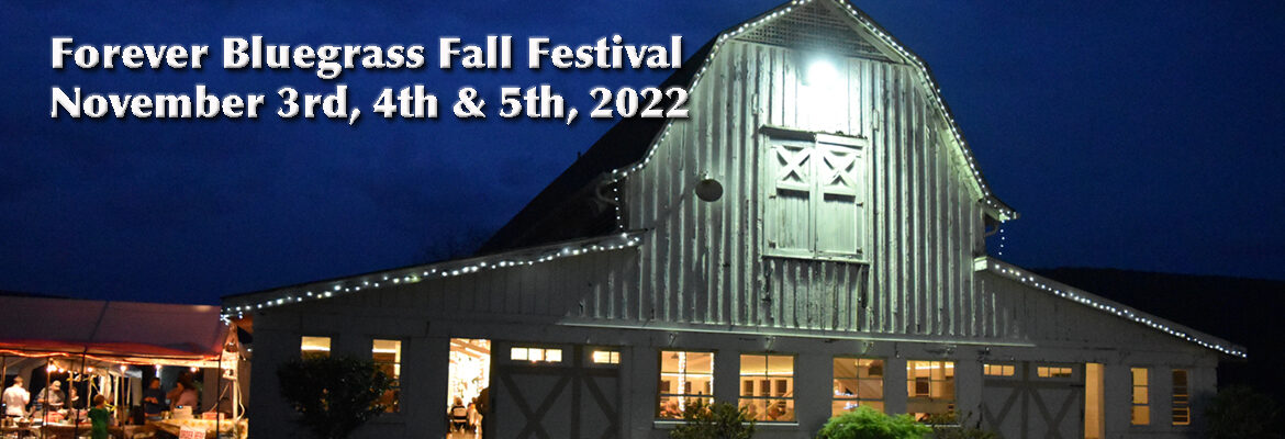 5th Annual Fall Forever Bluegrass Festival at the Show Barn